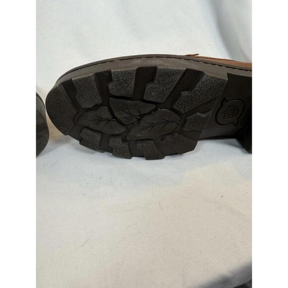 Born Women's Carrera Penny Loafer Brown Full Grain Leather - 7.5 M Worn Only 2x - Picture 6 of 9